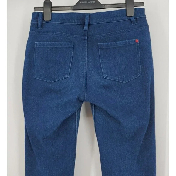 SPANX Blue The Slim X Super Skinny Jeans Jeggings Style FD0114 Size 29 (8) - Picture 6 of 12